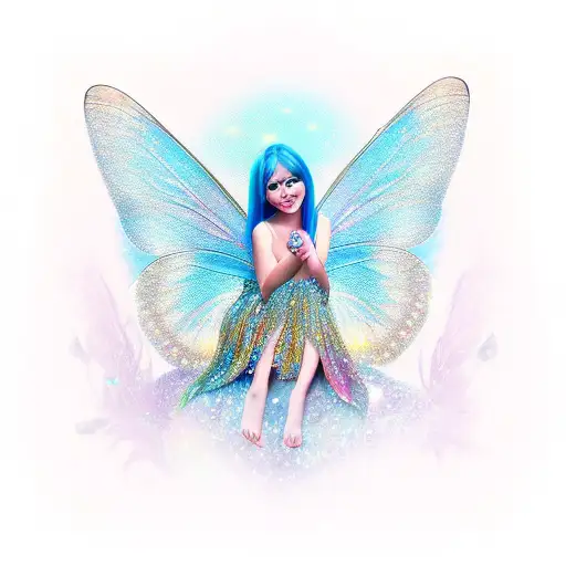 Fairy With Shiny Gems