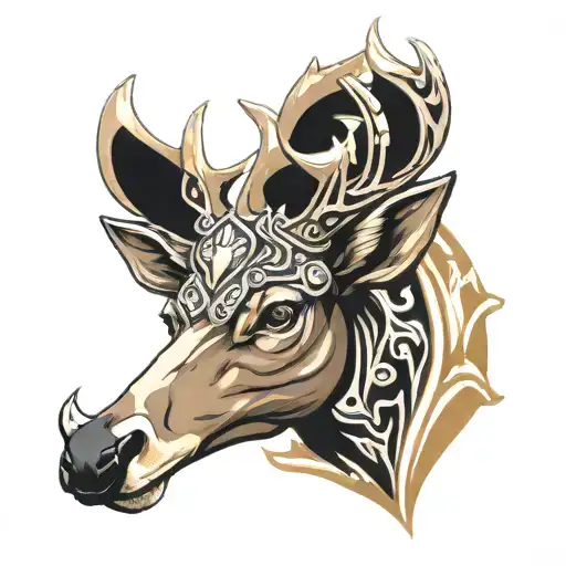 Scythian Style Deer