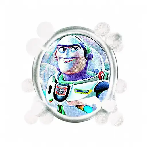 Buzz Lightyear Representing The Union Between A Father And A Son