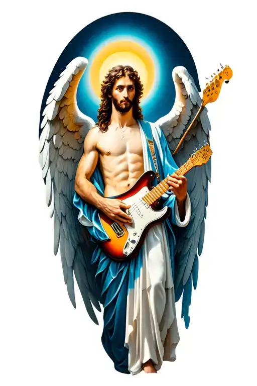 Saguitarious And Angel Men