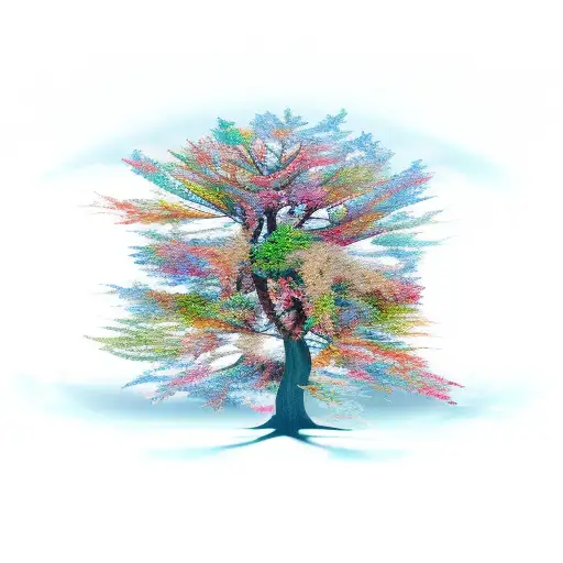 Tree With Vinyl And Disoballs