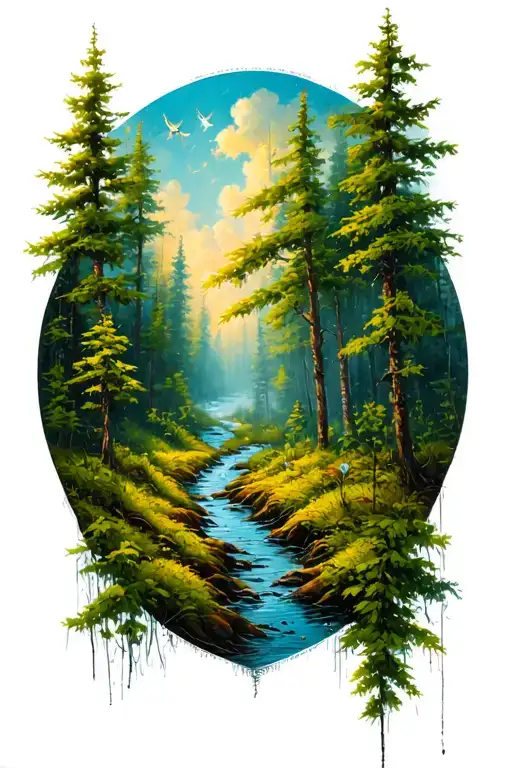 Trail Forest Life Peace Freedom