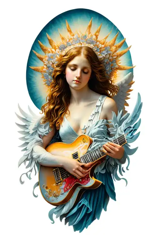 Saguitarious And Angel