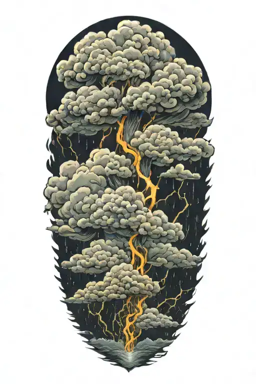 Realistic Raging Storm Cloud