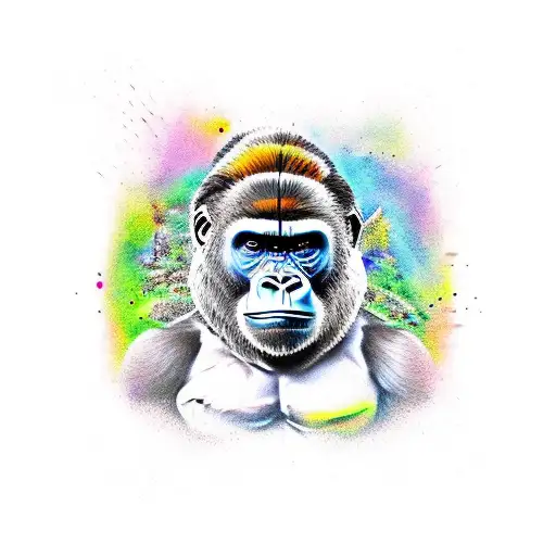 Bee Nest Transforming In To A Gorilla