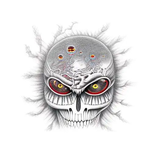 Crow With Junji Ito Drawing Style