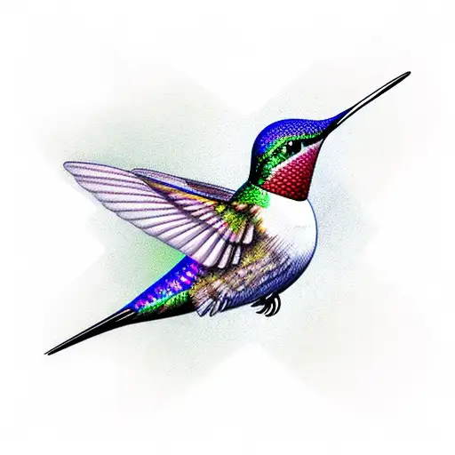 Hummingbird With Baseball