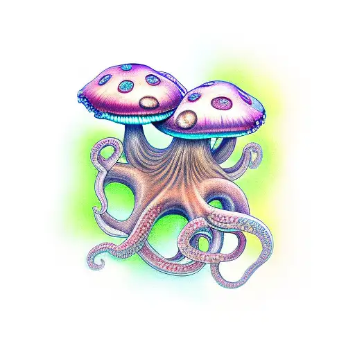 Mushroom Octopus Tentacles