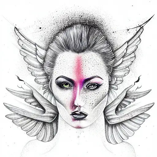 Tree Woman With Wings