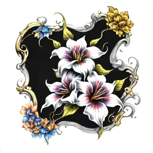 Scar Made Of Flowers