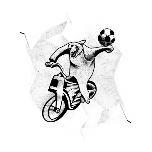 Soccer Dj Motorcycle Bicycle