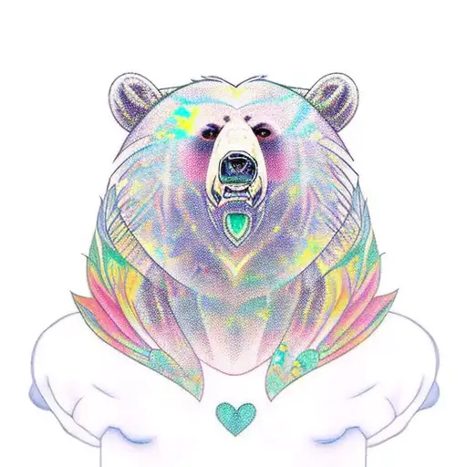 Bear Chasing Hummingbird