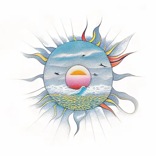 Swimming Towards The Sun