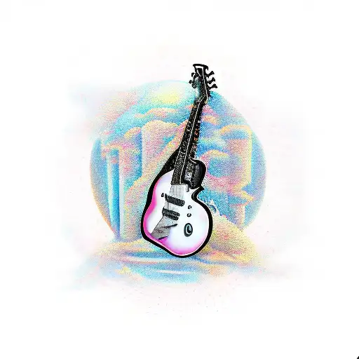 Music Guitar Meeple Outdoors