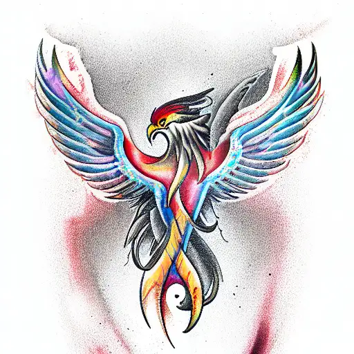 A Dagger In The Arms Of A Phoenix