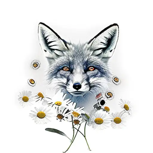 A Fox And A Daisy