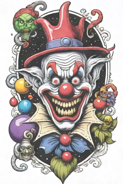 Killer Klowns From Outerspace Galaxy Filled