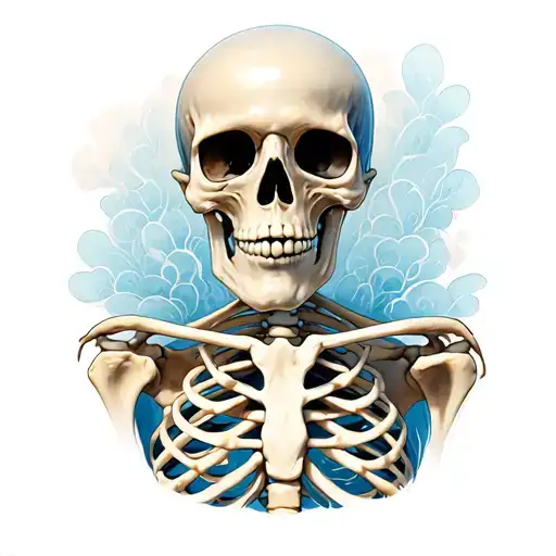 Skeleton That Tears The Back