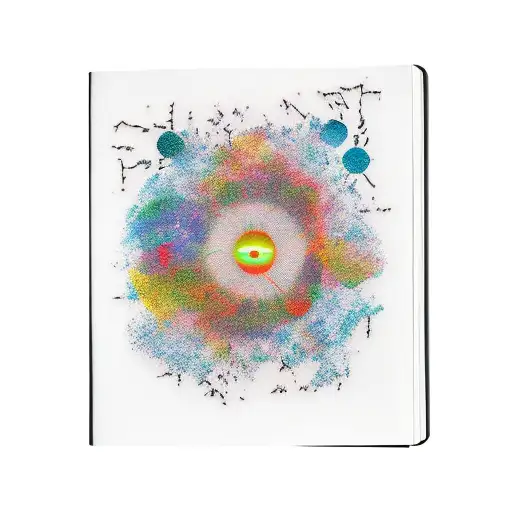 A Minimalist Tattoo Of A Quote From Deleuze And Guattari Incorporated Into An Abstract Book Design