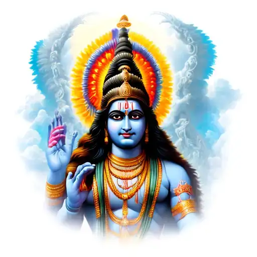 Part Of Shiva And God Of Sky Indian Origin