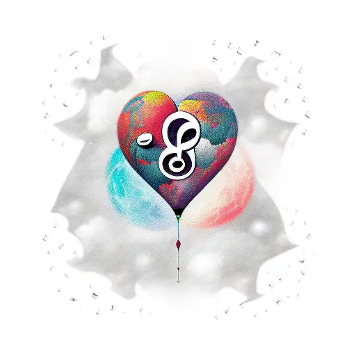 Music Techno Moon Life Heart