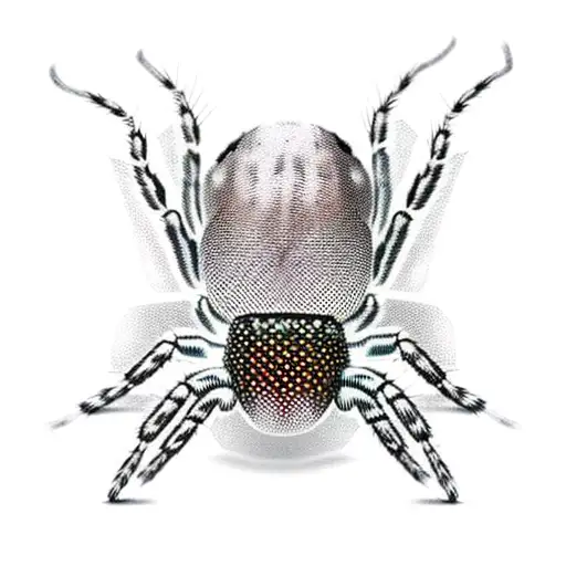 Spider Shedding Skin