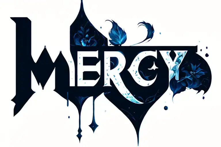 Word Mercy Written Within
