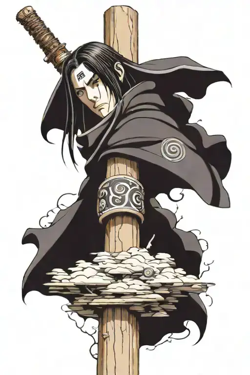 Itachi Uchiha On A Pole