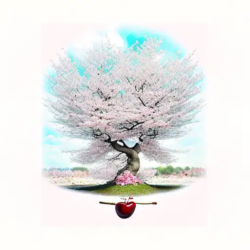Cherry Blossom Family Tree