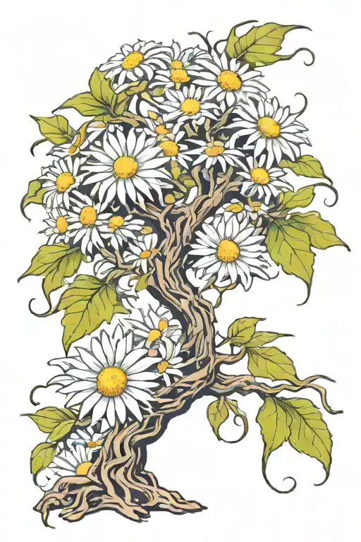 Dragon Tree Daisy