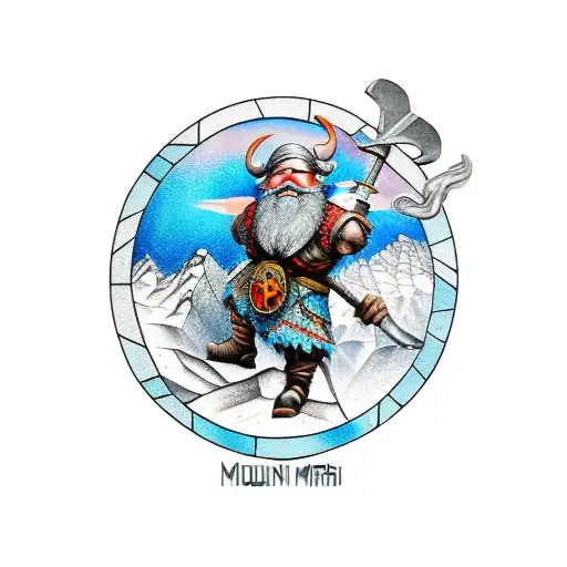 Mountain Dwarf Blacksmith