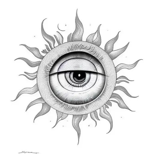 Sun With Eyes