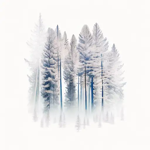 Trees Forest Cabin Summer