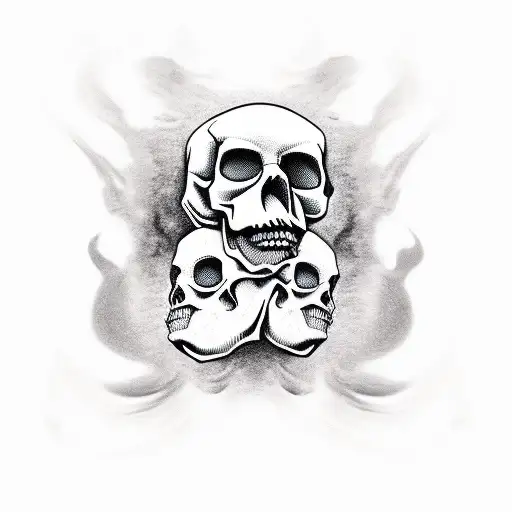 Skull Smoke Thuggin