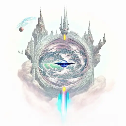 Fantasy Medieval Space Country