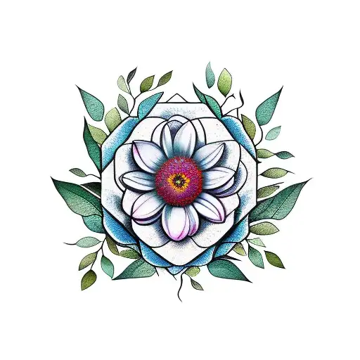 Flower With Leaves Nature