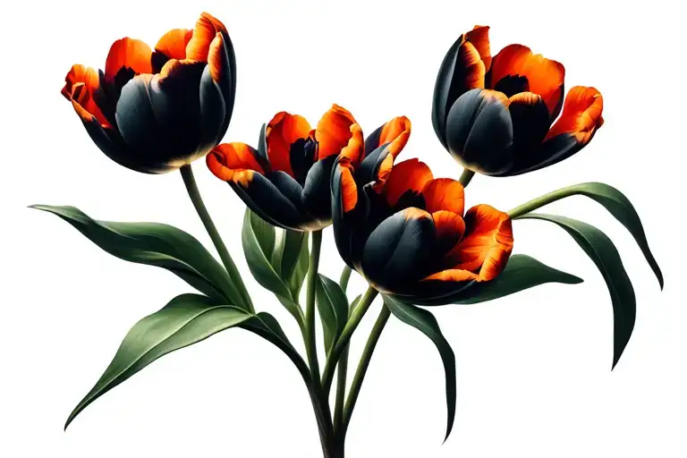 Black Tulips Coming