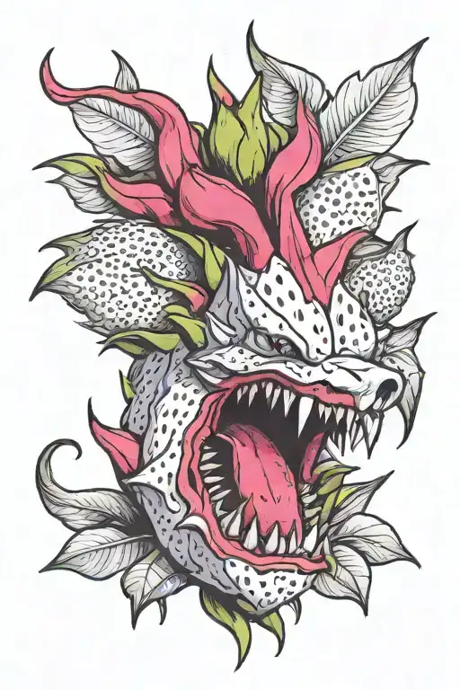 Dragonfruit Plant Dragon Head