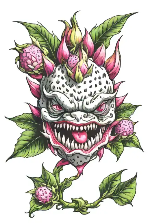 Dragonfruit Plant Dragon Face