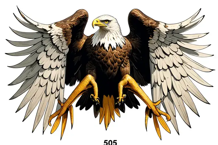 American Eagle Holds A 505 Number