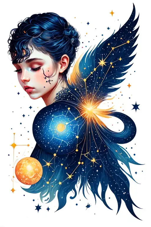 Virgo Constellation And Velaris Stars