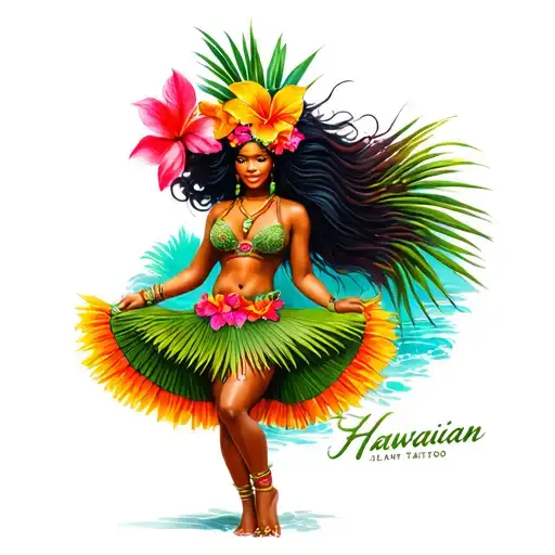 Hawaiian Hula Girl