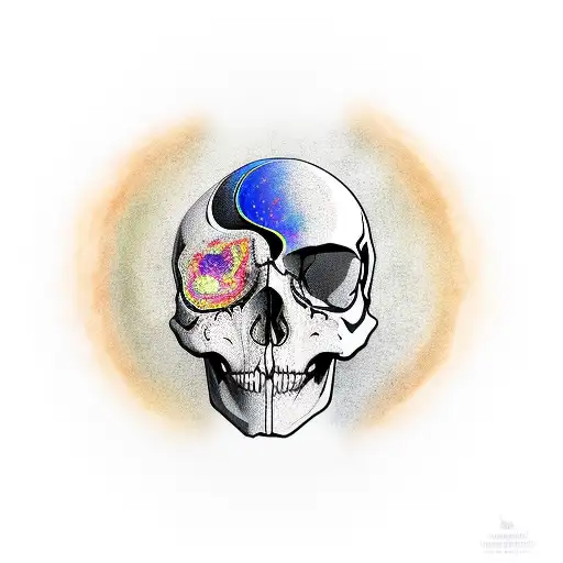 Half Skull Half Moon