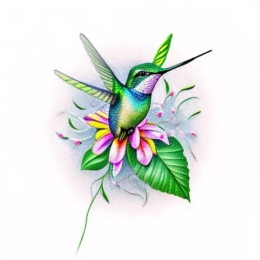 Hummingbird Lantern Floral