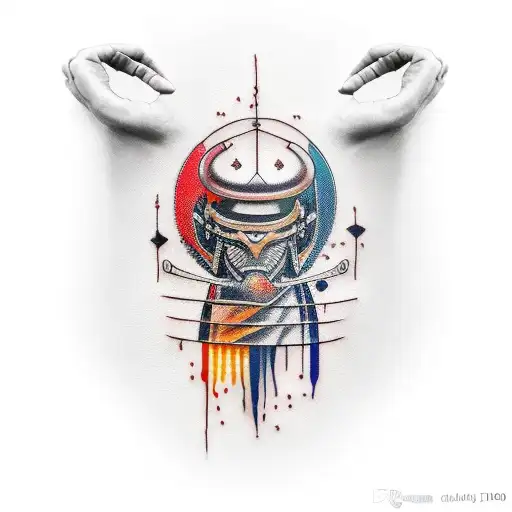 Samurai Left Arm Sleeve