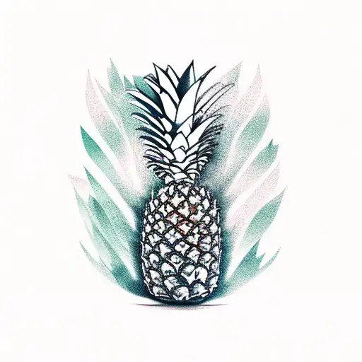 Pineapple Tree With Big Fruit