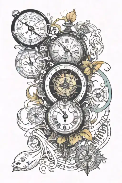 Eleven And Compass Watch Broken And Healed