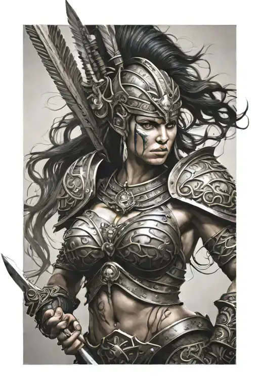 Female Warrior Michael Name