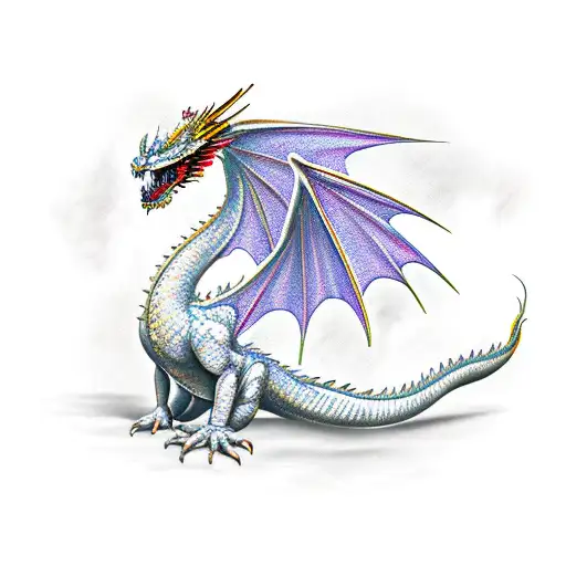 One Wing Dragon And One Wing Angel