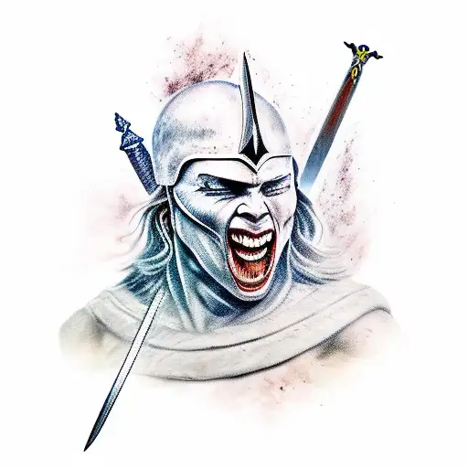 Sword Worthy Of A Warrior Who Never Lost A Fight But Is Losing The Battle With Himself